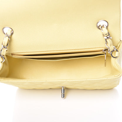 Chanel Caviar Quilted Mini Rectangular Flap Light Yellow 5 of 12
