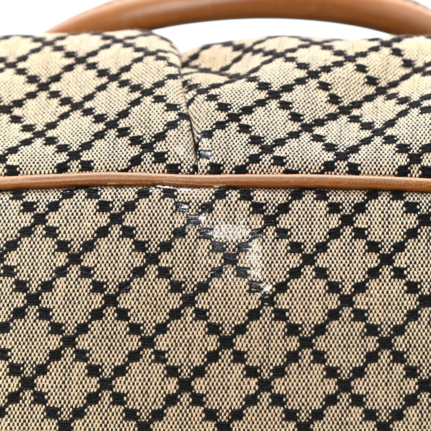 Diamante Medium Sukey Top Handle Bag Beige Brown