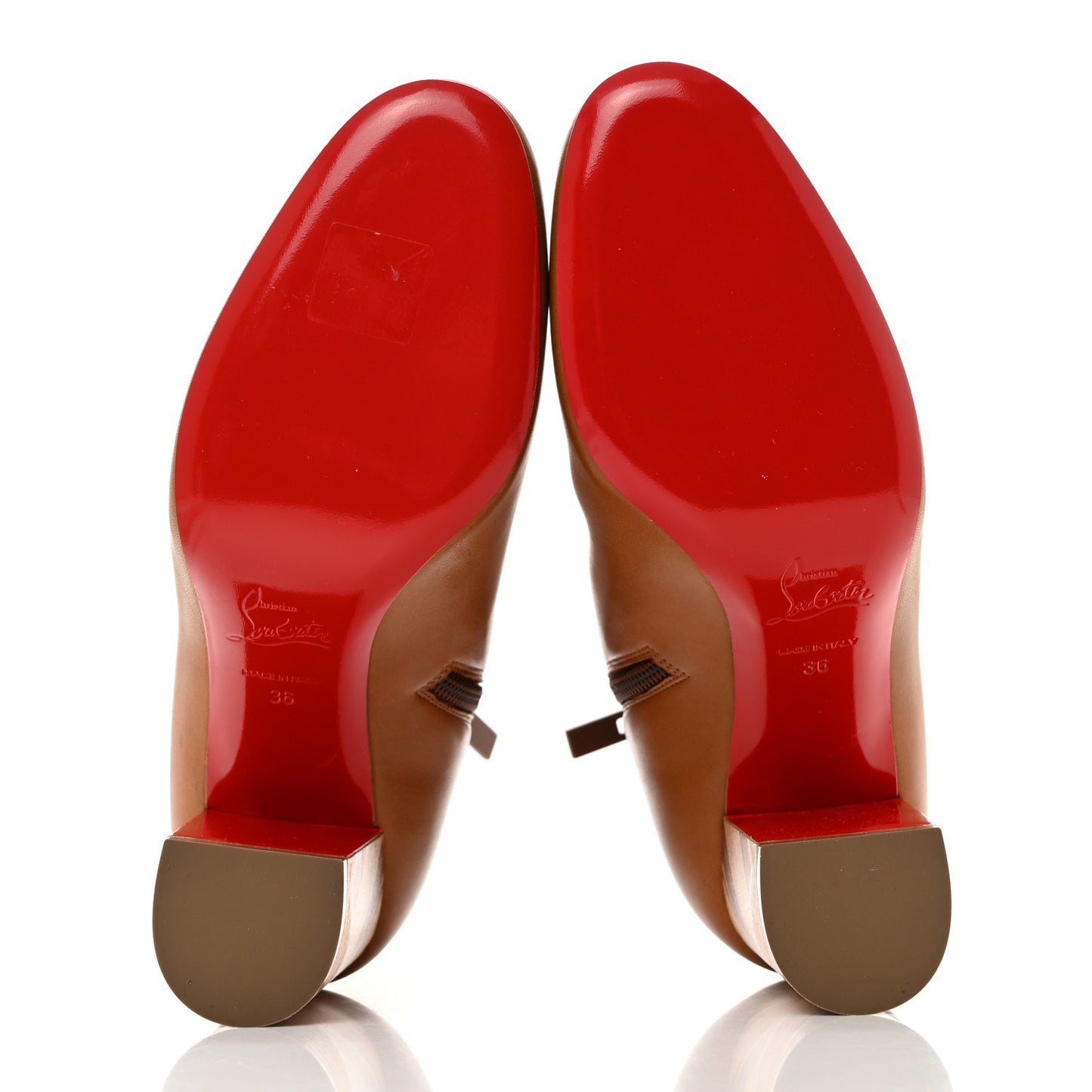 Calfskin Sahel 85 Ankle Boots 36 Cuoio