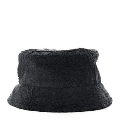 Chanel Terry Cloth CC Bucket Hat M Black 3 of 4