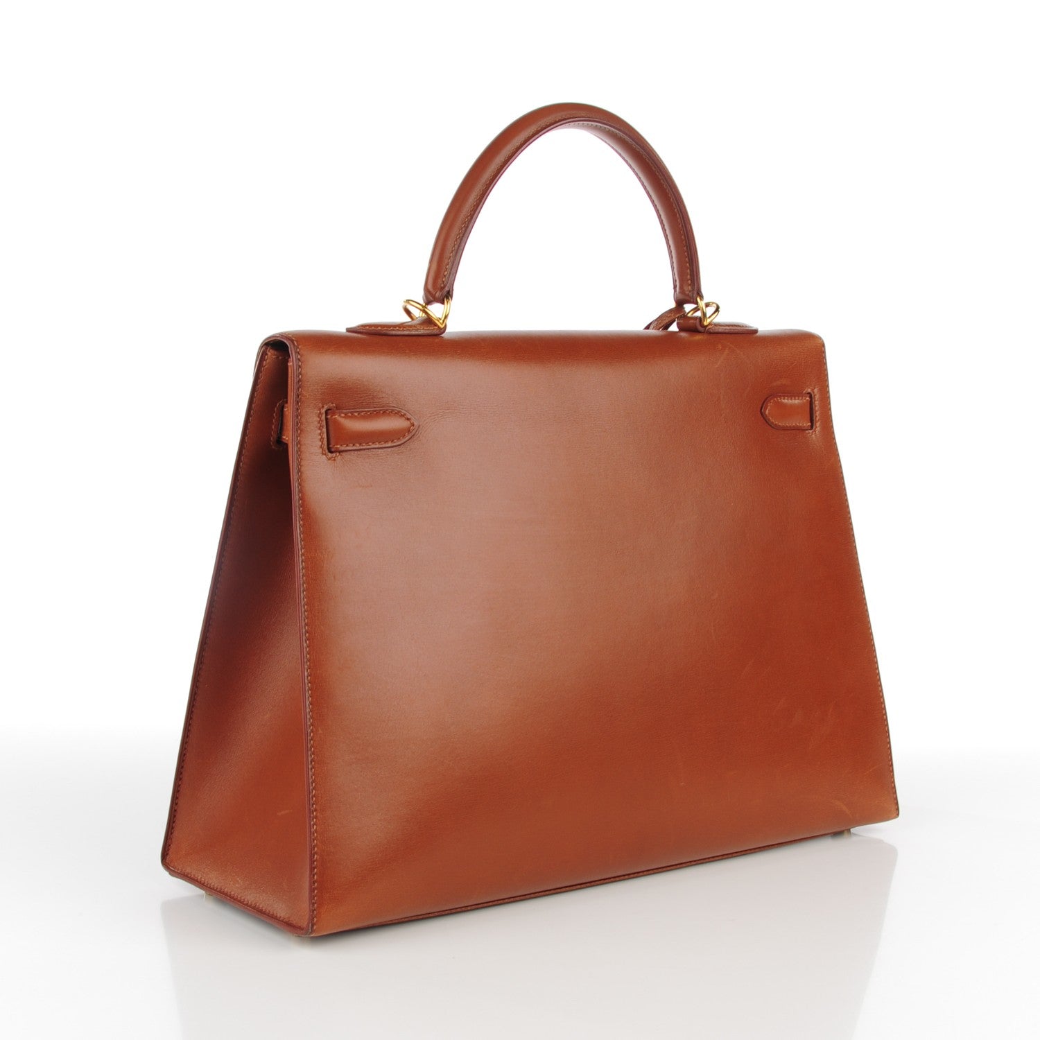 Hermes Box Kelly Sellier 35 Noisette 3 of 23