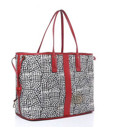 MCM Visetos Large Liz Reversible Shopper Tote Ruby Red 5 of 22