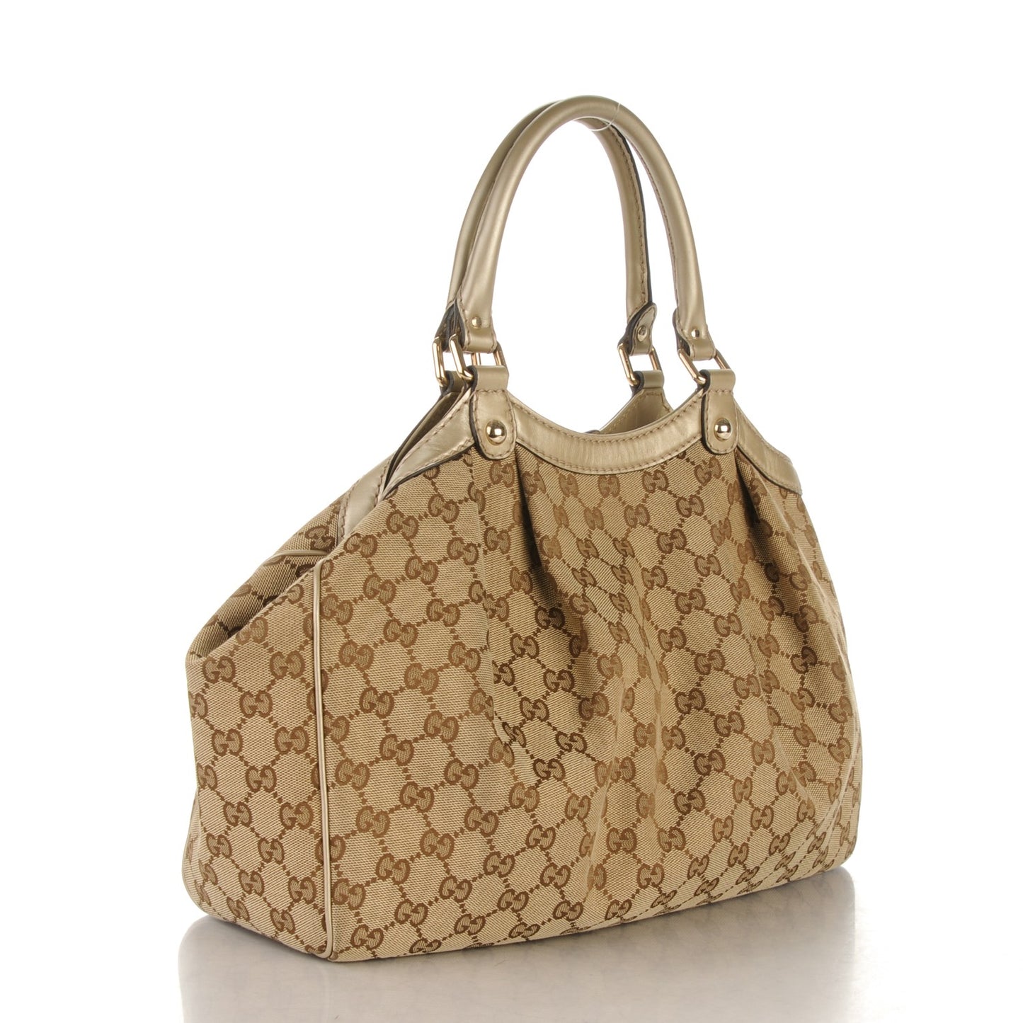 Monogram Medium Sukey Tote Champagne