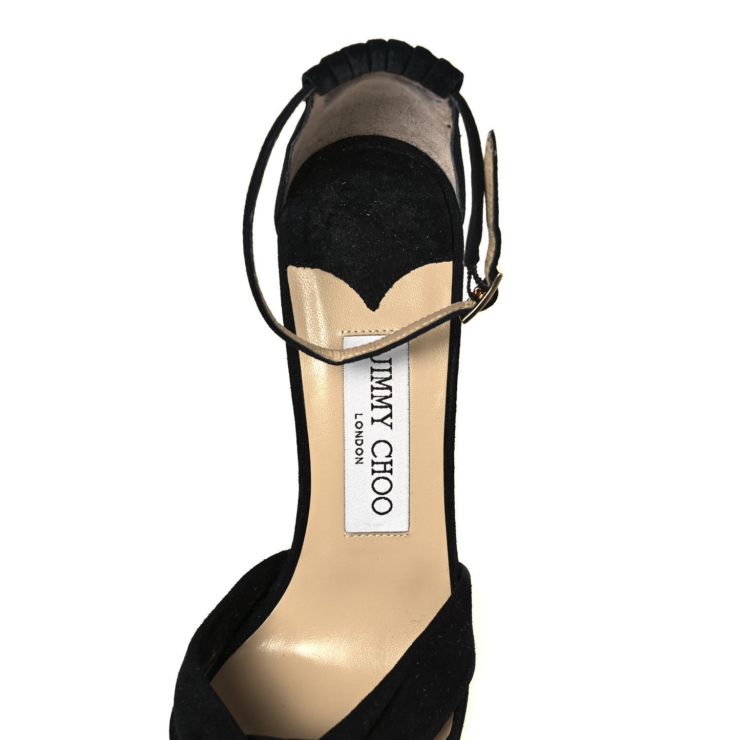 Suede Marion 100 Sandals 36 Black