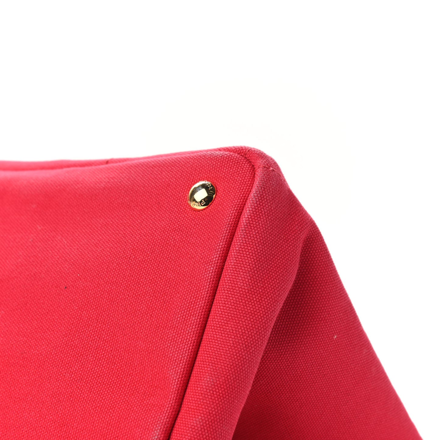 Canapa Logo Shopping Tote Rosso