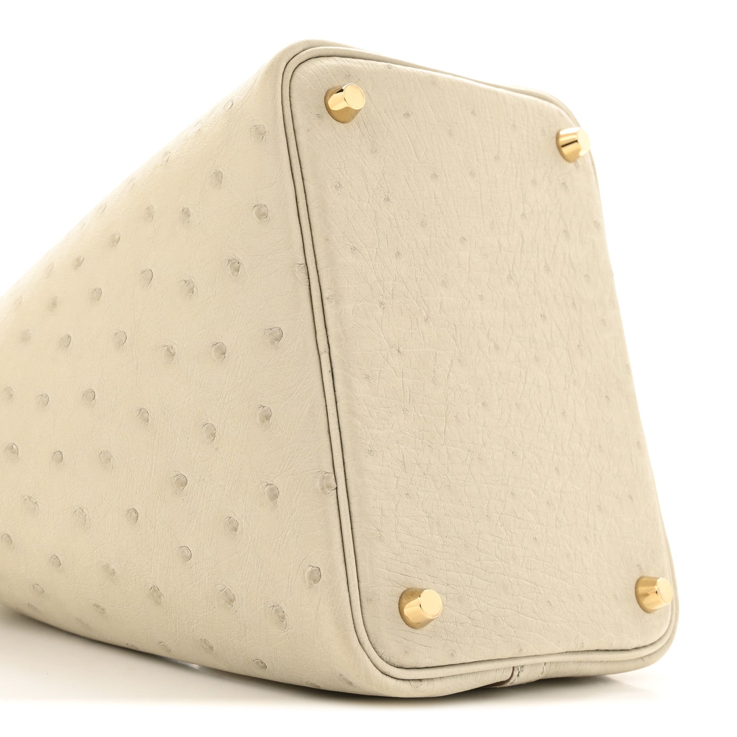 Hermes Ostrich Picotin Lock 18 Gris Perle 9 of 12