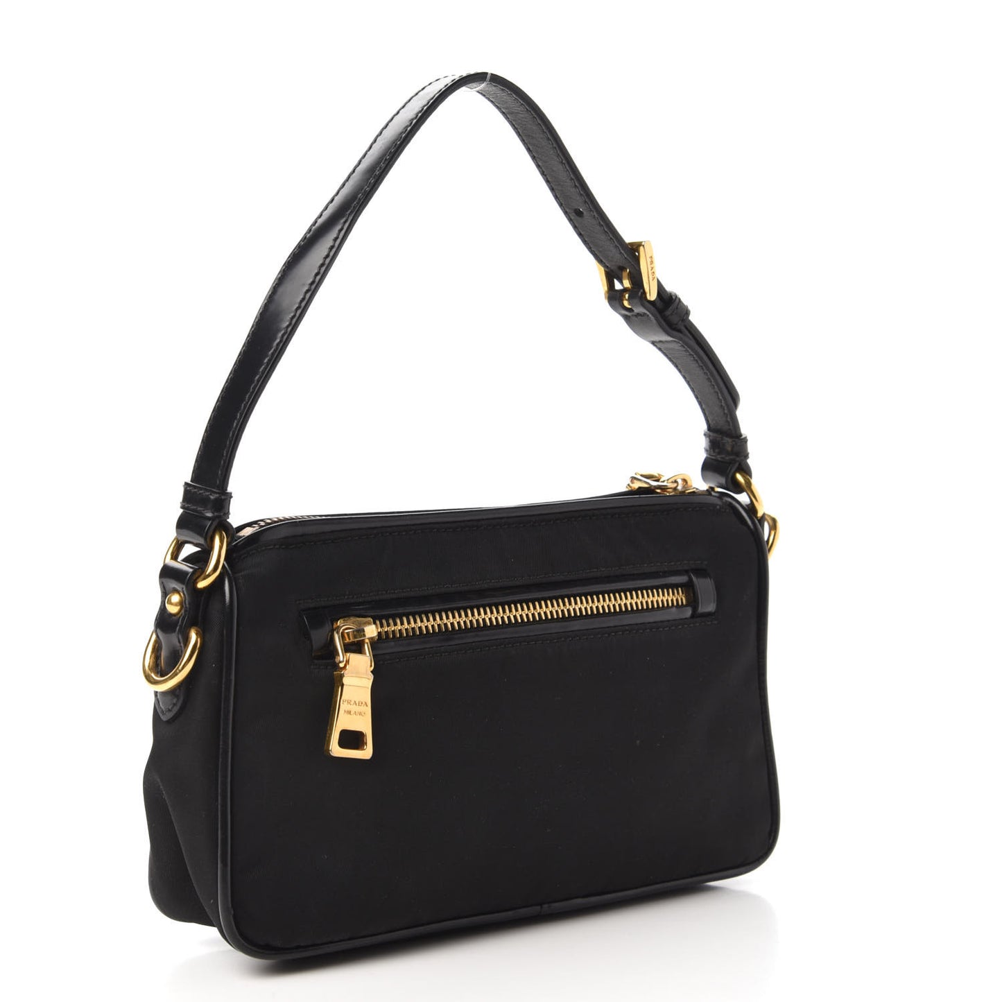 Tessuto Nylon Pochette Black