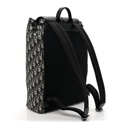 Christian Dior Oblique Motion Backpack Blue 3 of 11