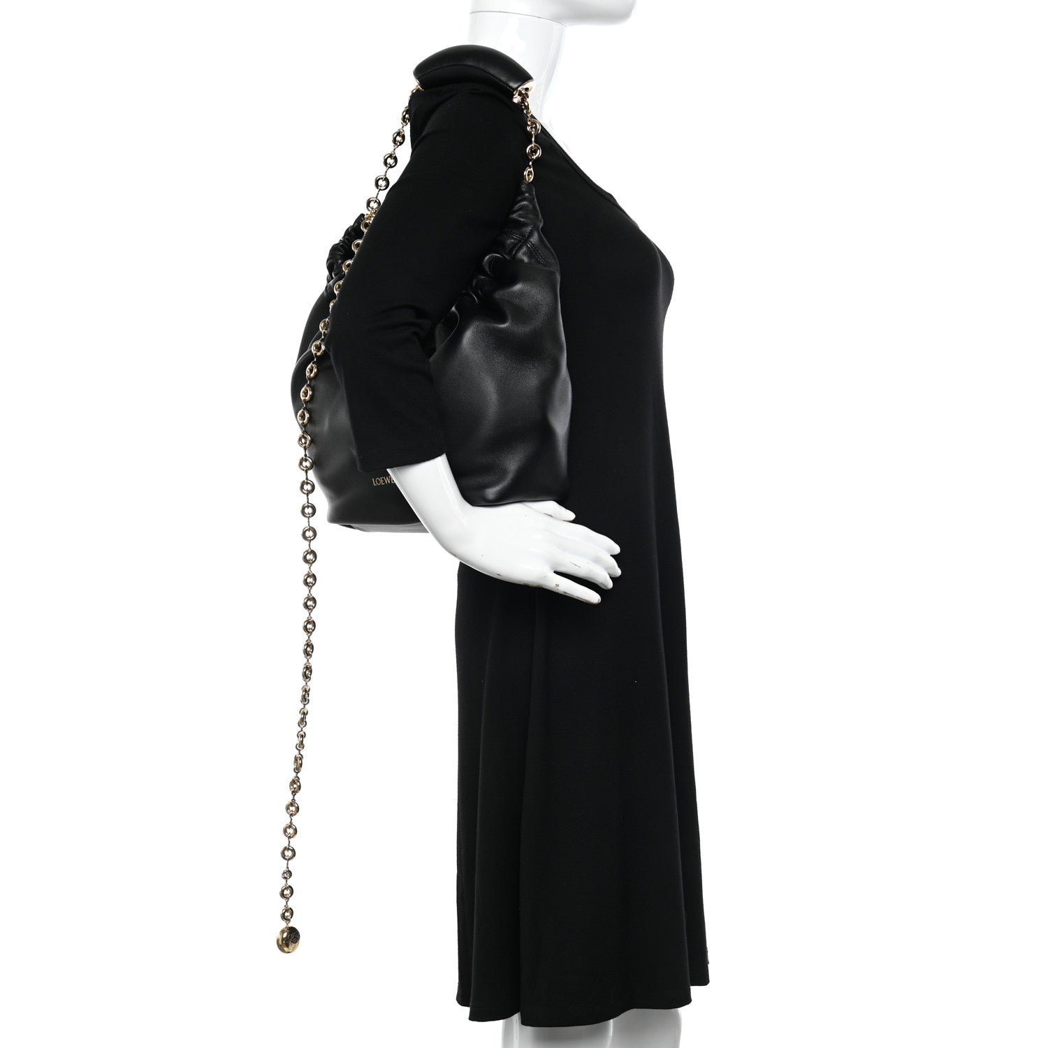 Loewe Nappa Small Squeeze Bag Black 2 of 9