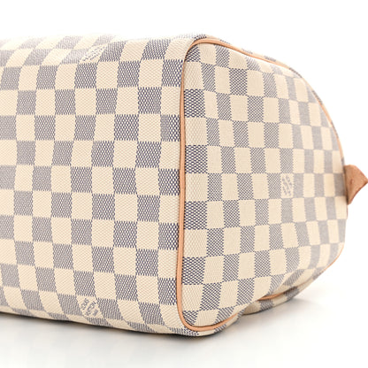 Louis Vuitton Damier Azur Speedy 30 10 of 10