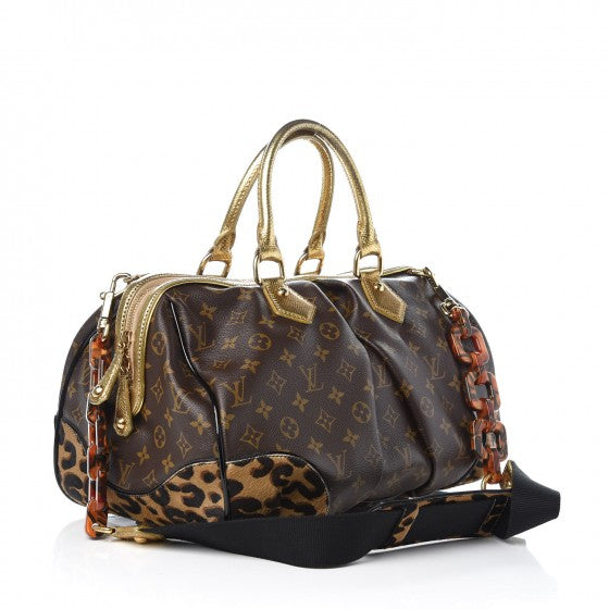 Louis Vuitton Monogram Leopard Stephen Bag 4 of 8
