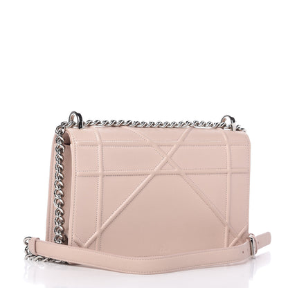 Christian Dior Grained Calfskin Cannage Medium Diorama Flap Bag Rose Poudre 3 of 11
