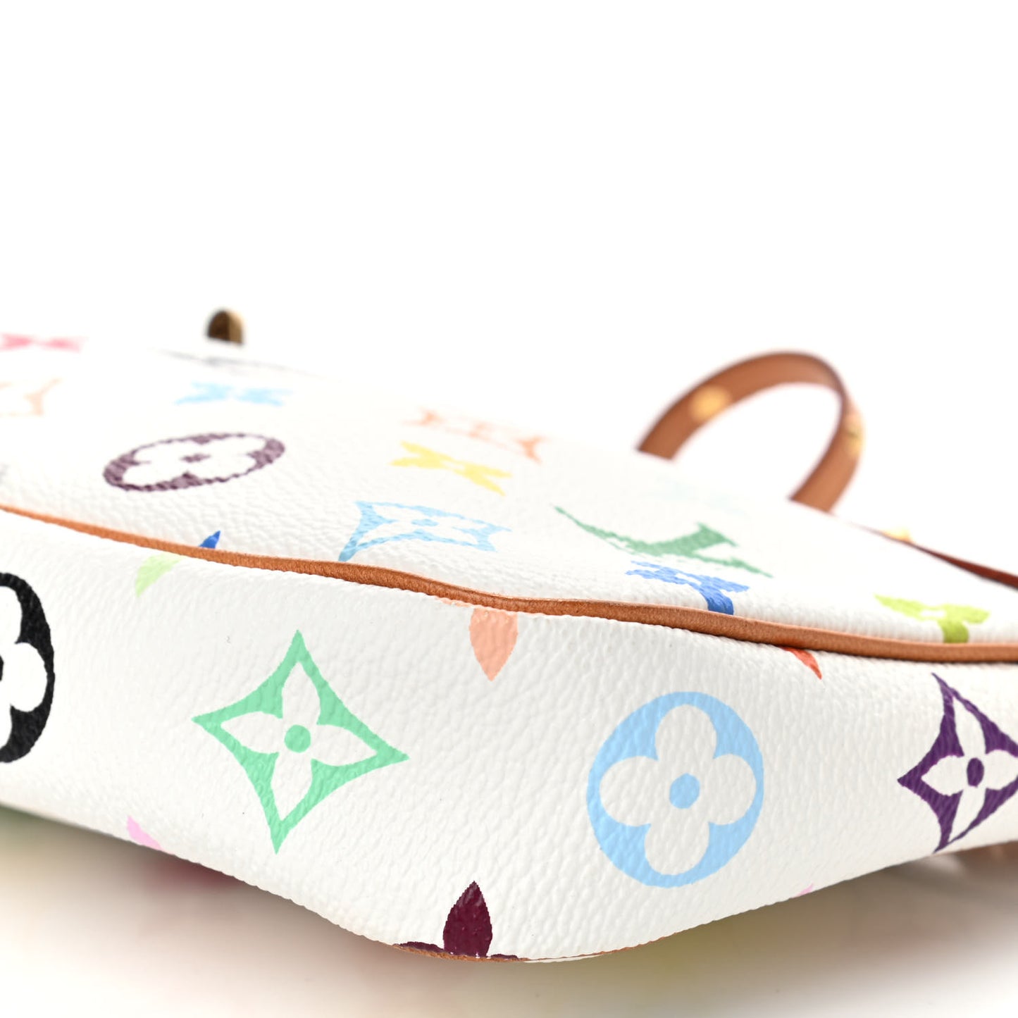 Monogram Multicolor Pochette Accessories White