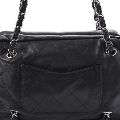 Chanel Lambskin Quilted Small Camera Case Black 9 of 14