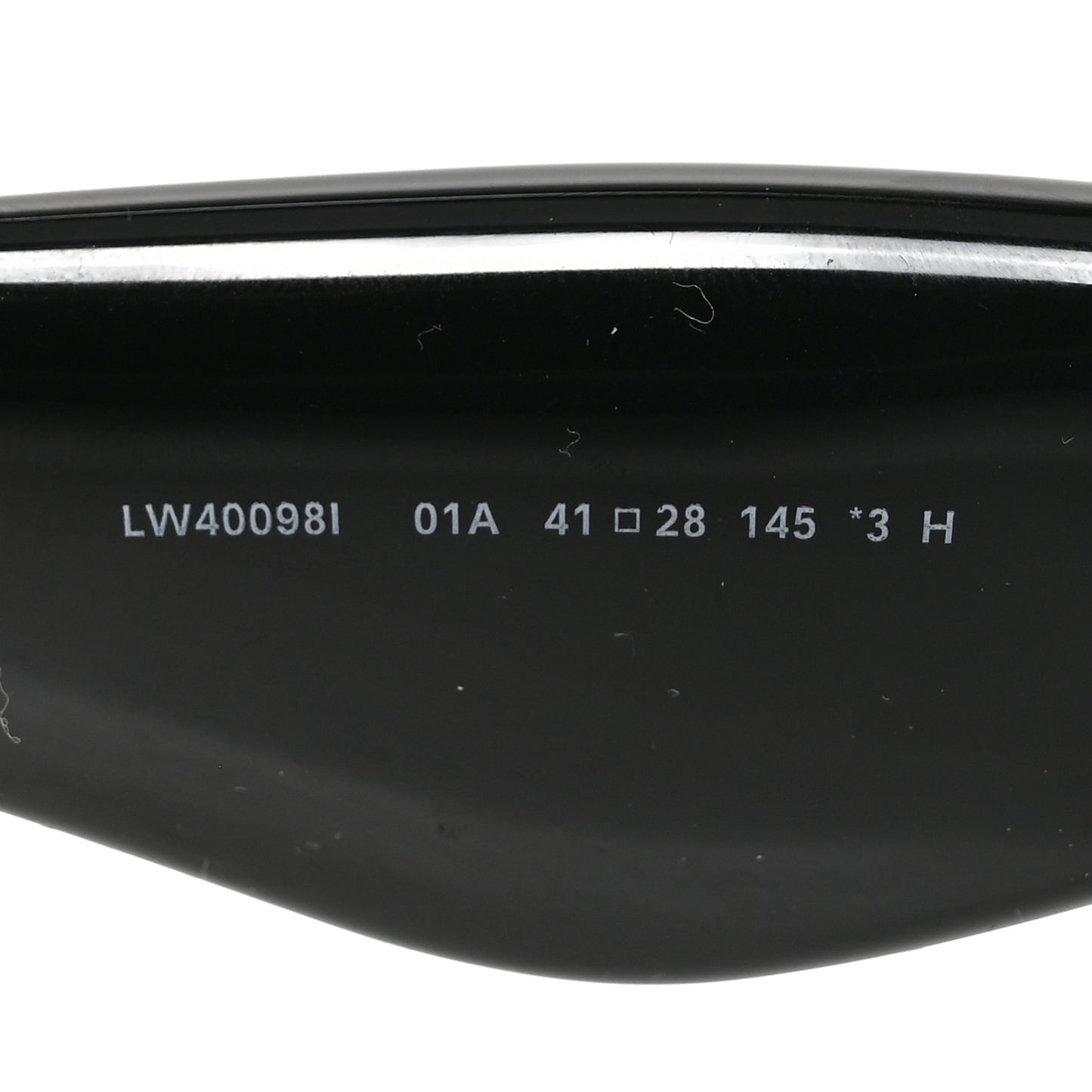 Acetate Inflated LW400981 Square Sunglasses Black