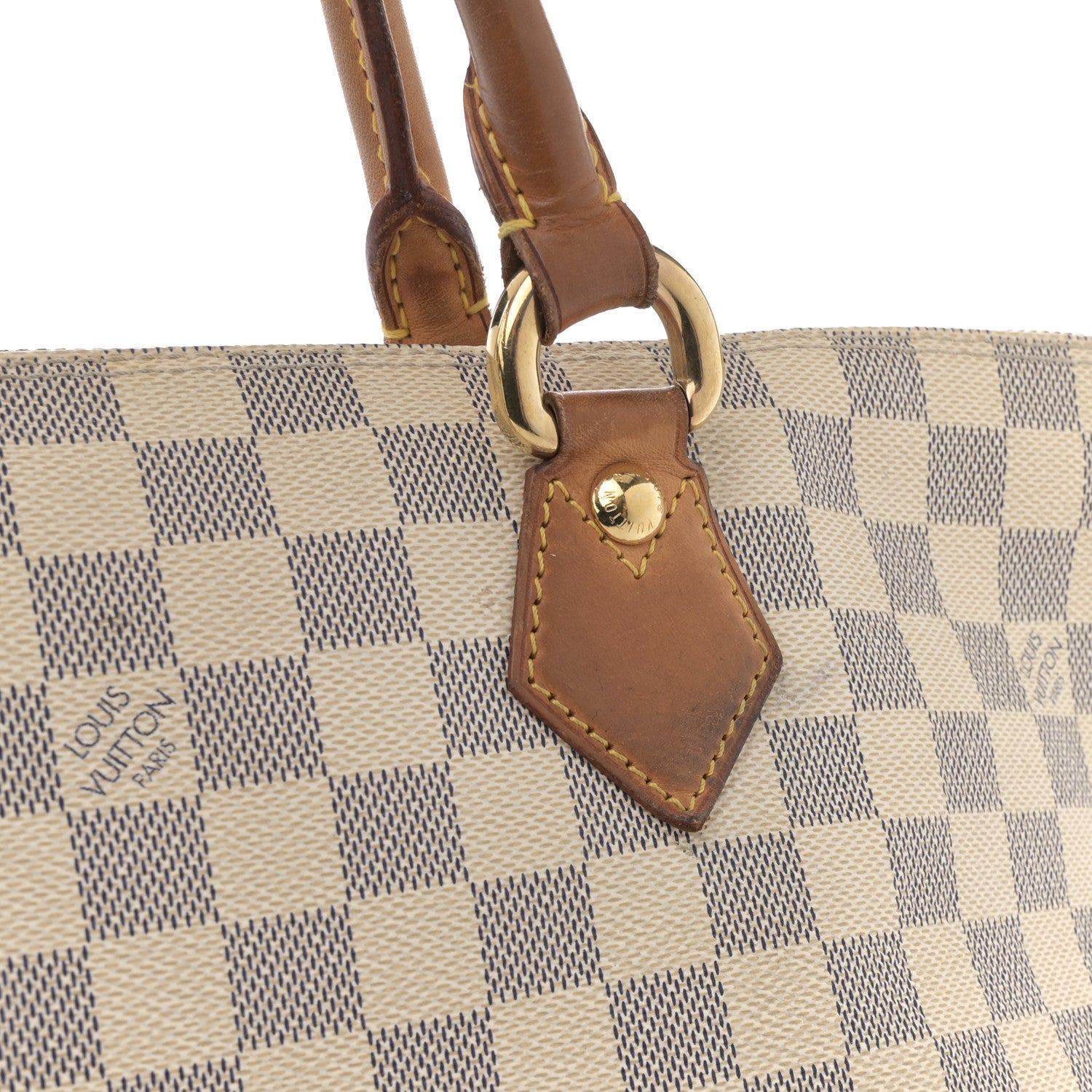 Louis Vuitton Damier Azur Saleya MM 20 of 27