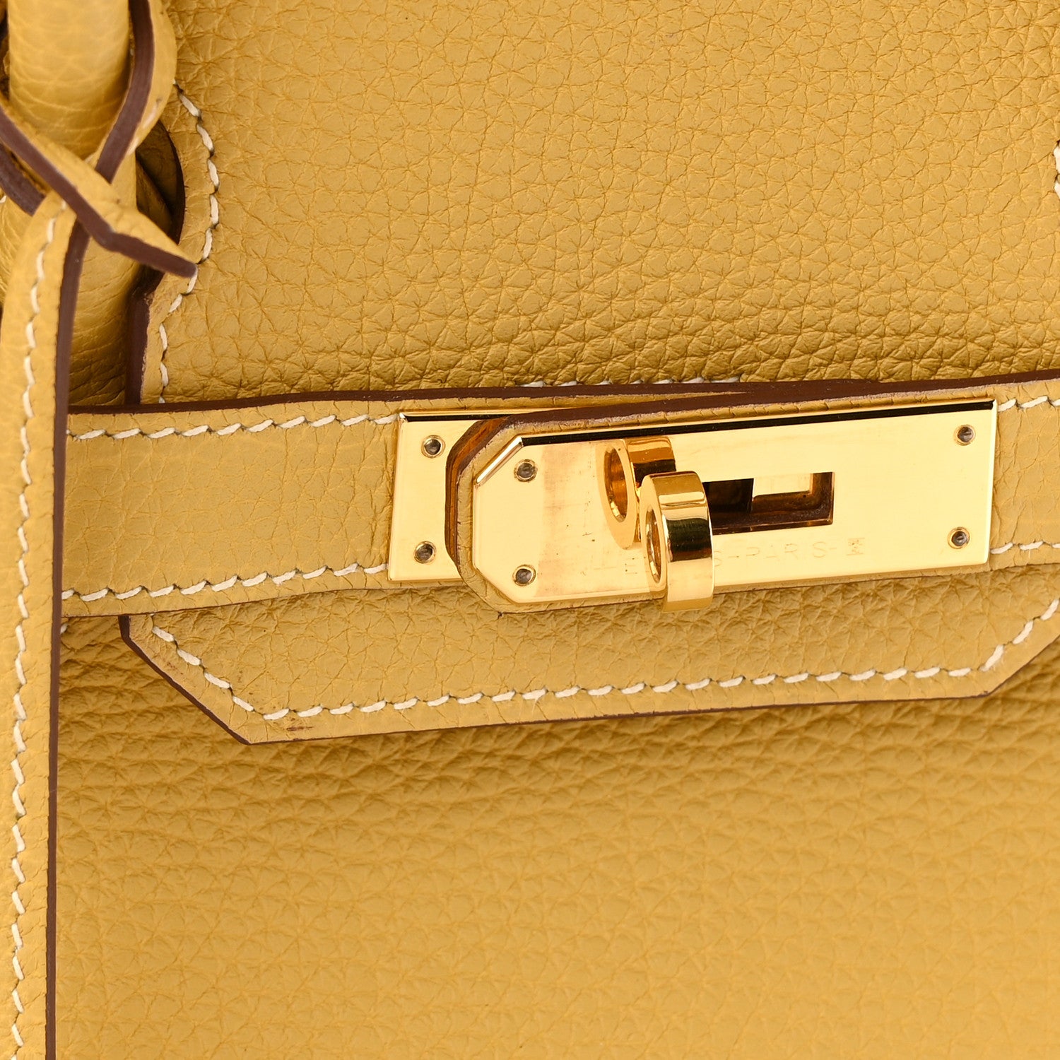 Hermes Togo Birkin 30 Curry 16 of 19