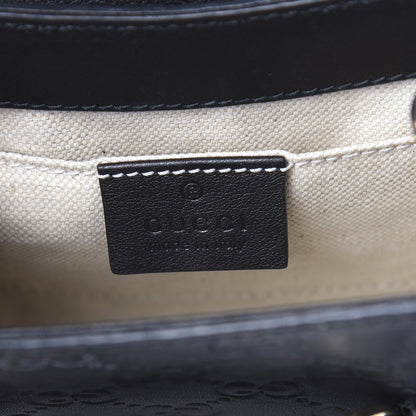 Gucci Guccissima Mini Emily Shoulder Bag Black 5 of 10