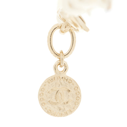 Chanel Pearl CC 100th Anniversary Necklace Light Gold 5 of 7