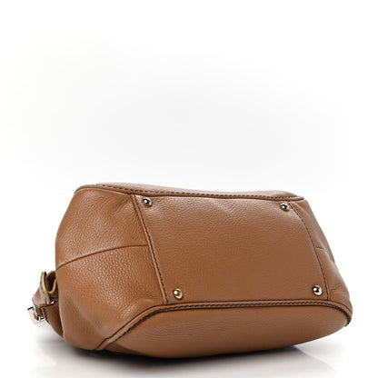 Chanel Calfskin Small Tassel Bowler Light Brown 4 of 9