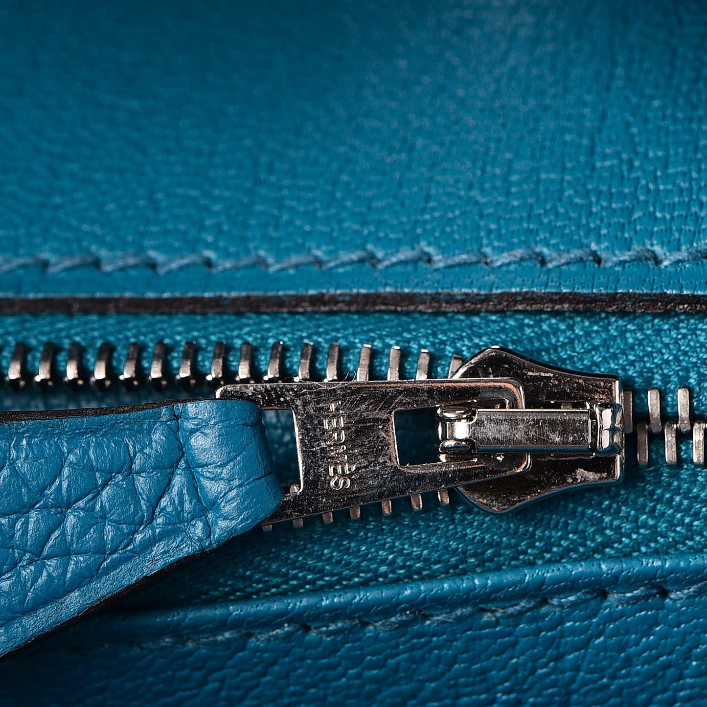 Togo Birkin 35 Bleu Izmir