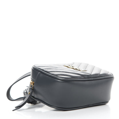 Saint Laurent Calfskin Matelasse Monogram Lou Belt Bag Smog 4 of 12