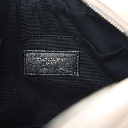 Saint Laurent Calfskin Matelasse Monogram Lou Camera Bag Marble Pink 6 of 14