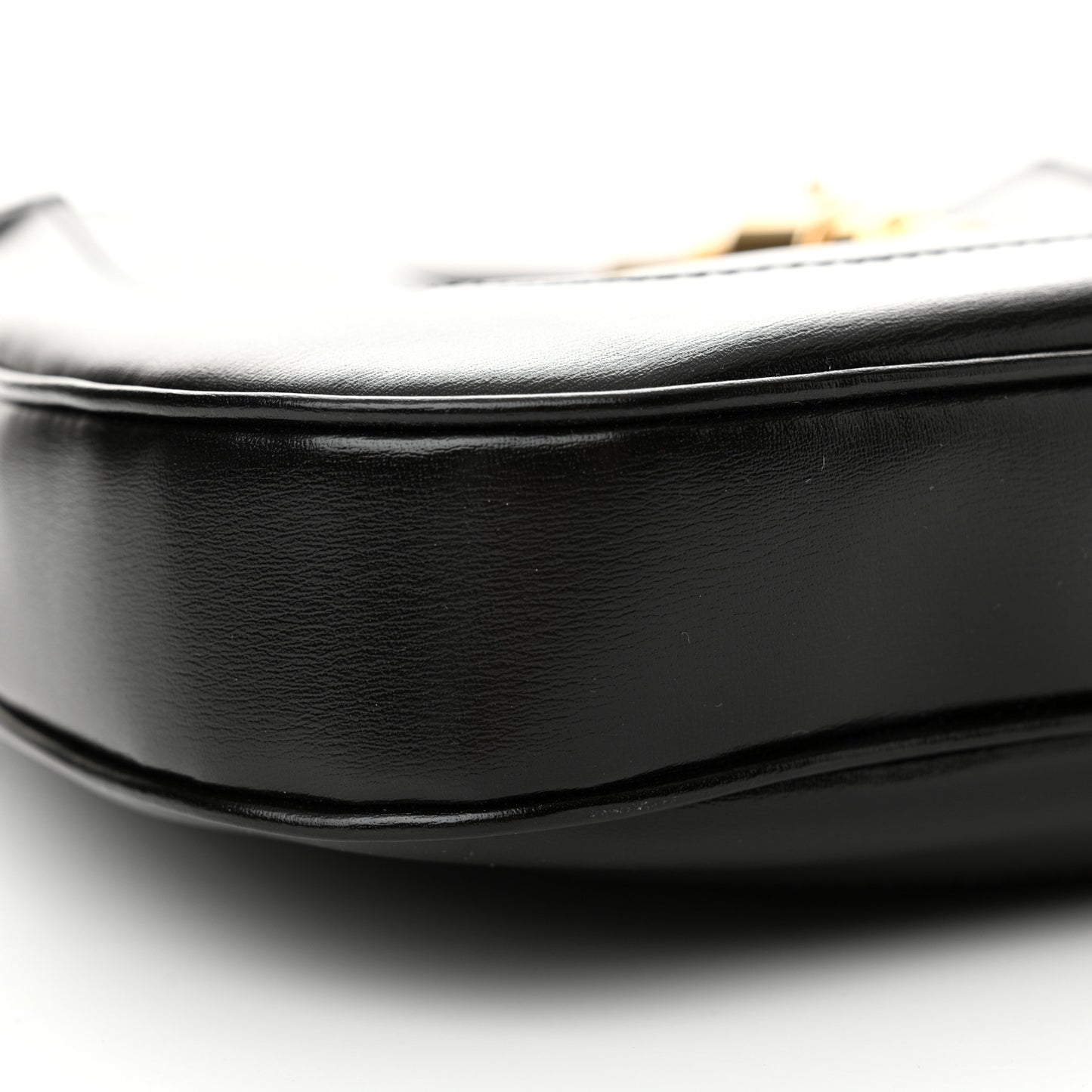 Boarded Dyana Lux Calfskin Small Jackie 1961 Hobo Black