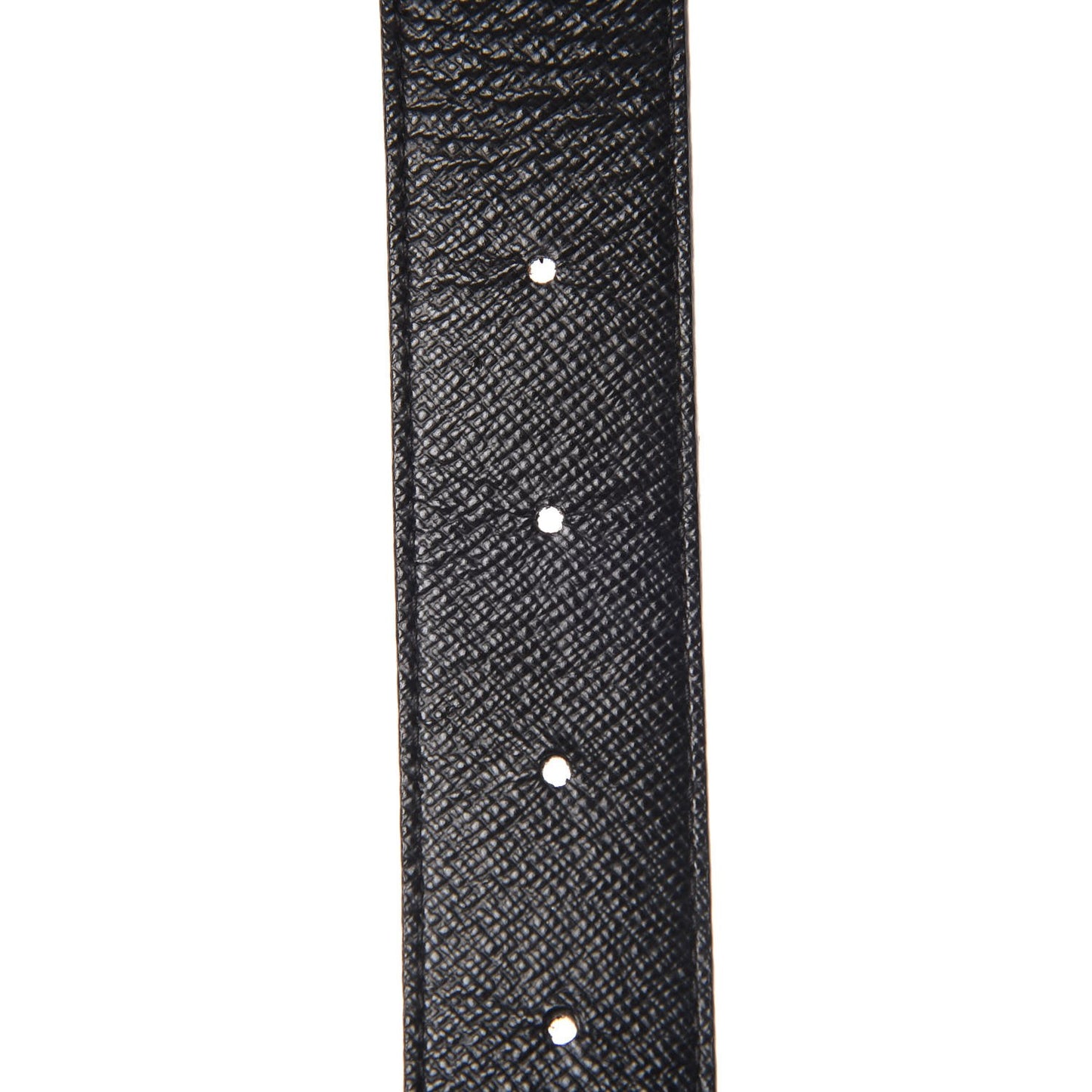 Calfskin Monogram 30mm LV Initiales Reversible Belt 80 32 Black