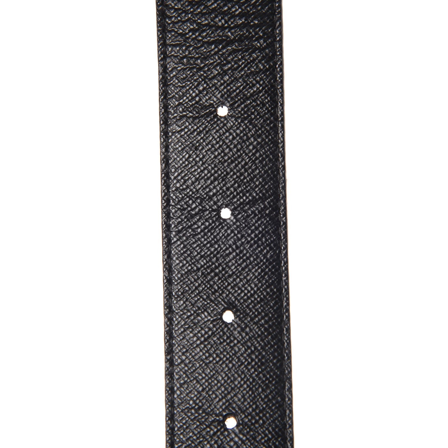 Louis Vuitton Calfskin Monogram 30mm LV Initiales Reversible Belt 80 32 Black 9 of 10