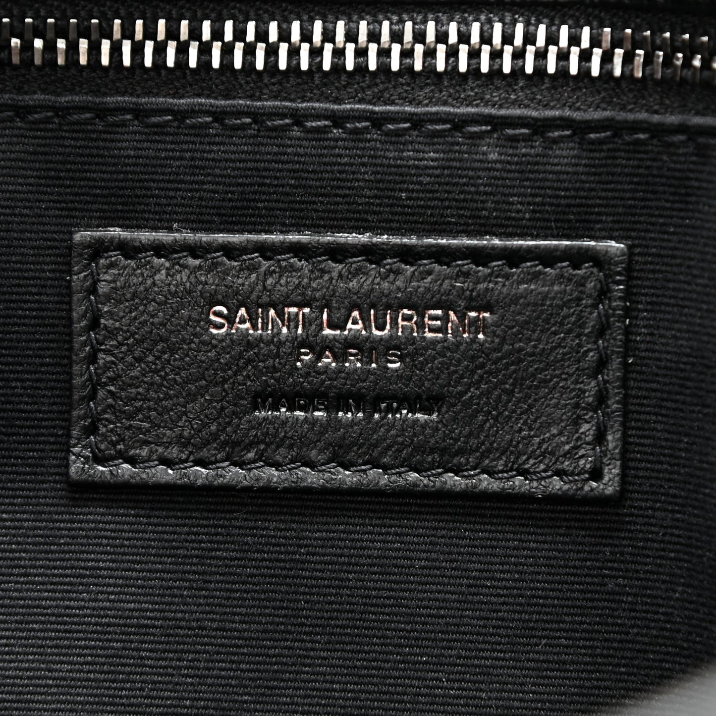 Crinkled Calfskin Matelasse Monogram Medium Niki Chain Satchel Black