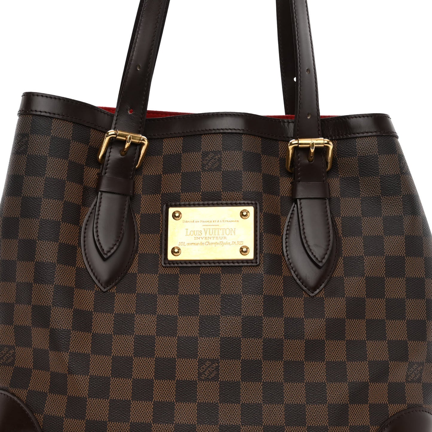 LOUIS VUITTON Damier Ebene Hampstead MM