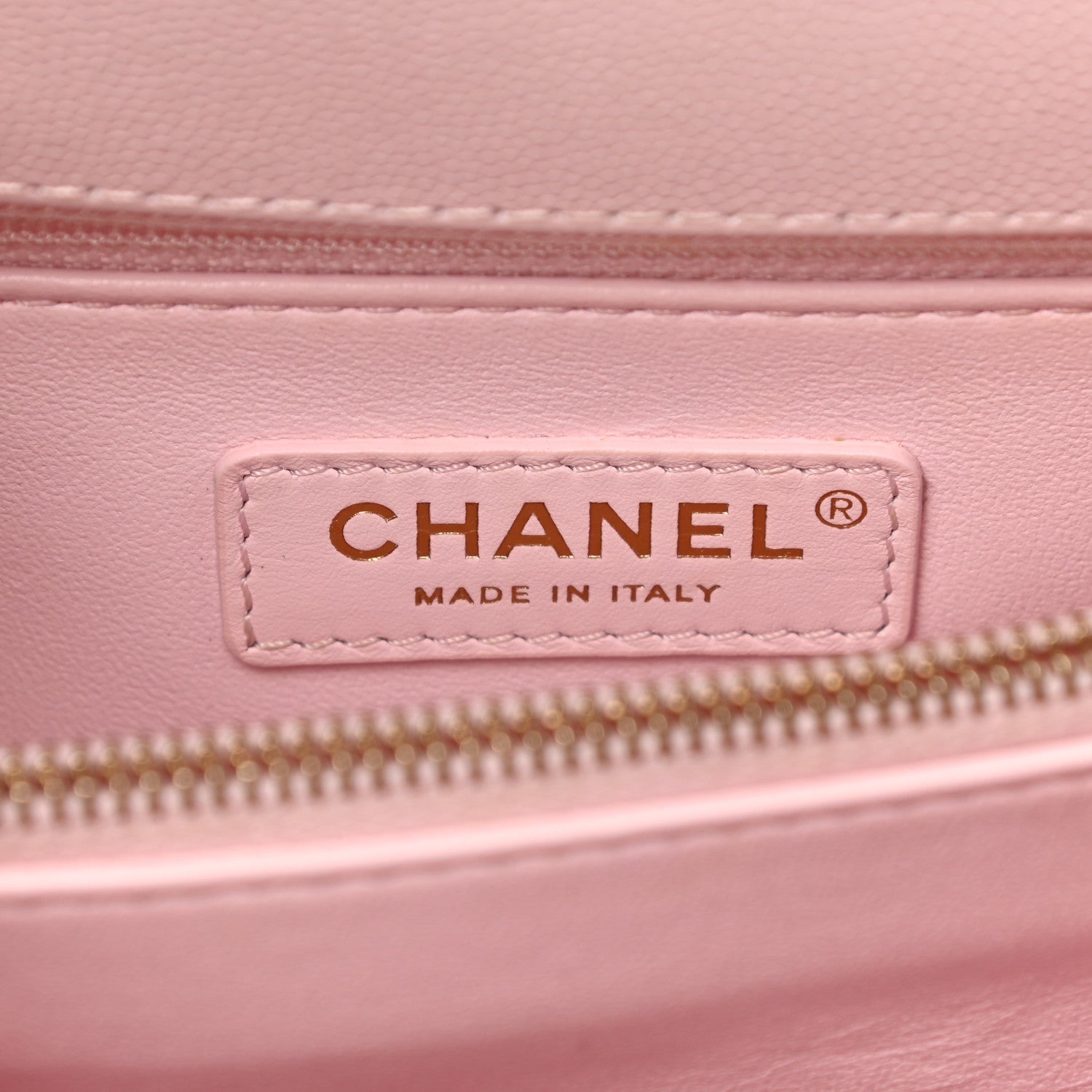 Chanel Caviar Quilted Small Coco Handle Flap Light Pink 6 of 12