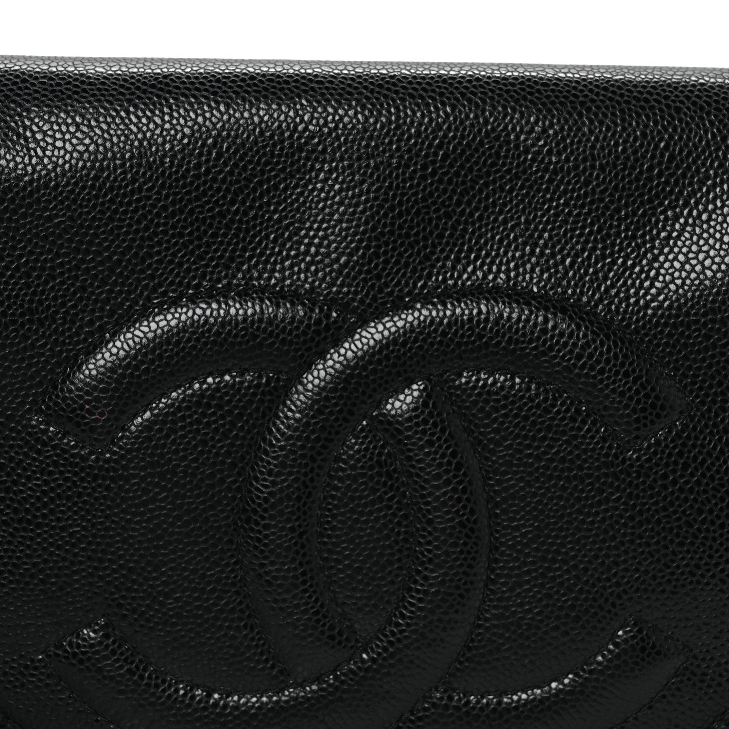 Chanel Caviar Half Moon Large Flap Black 8 of 11