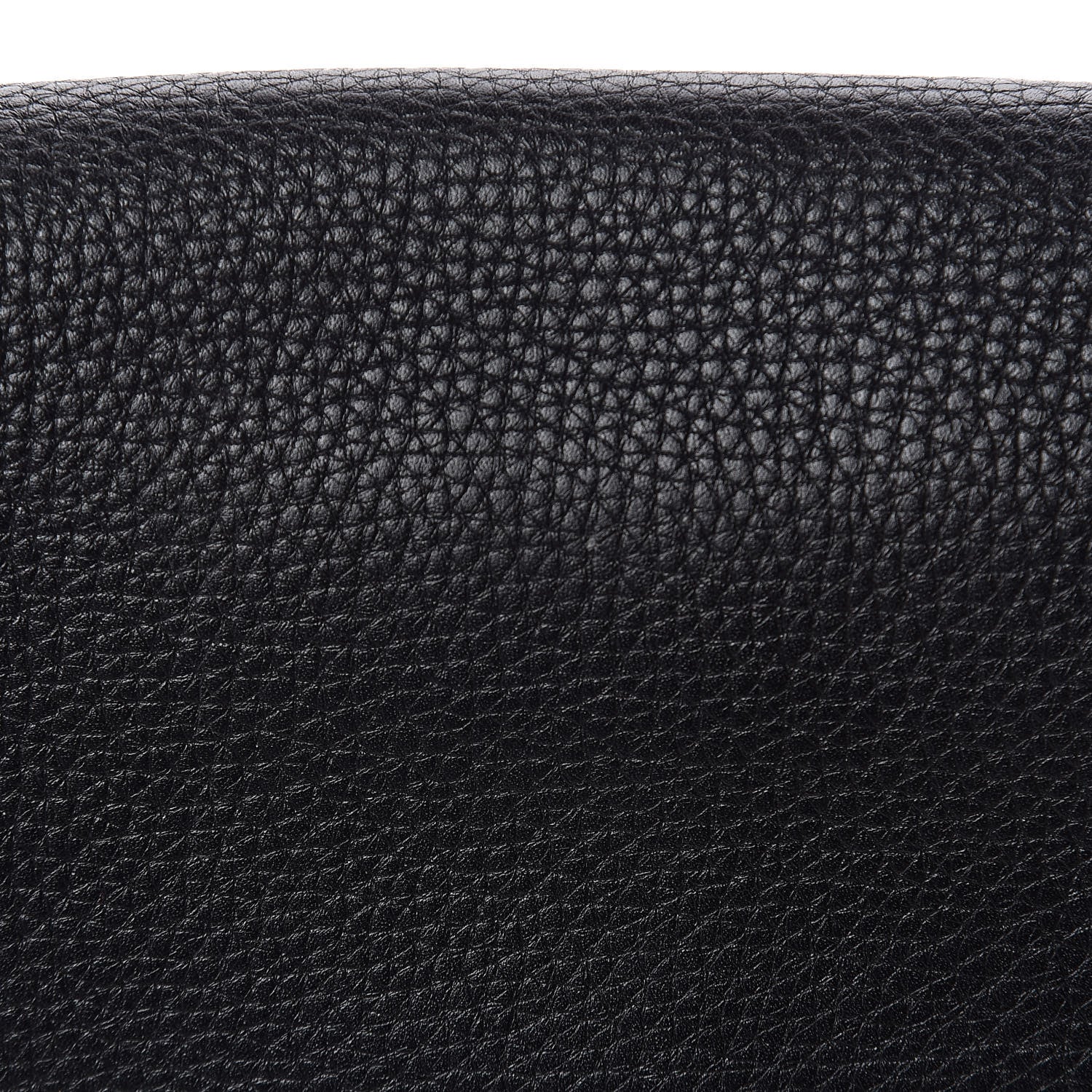 Valentino Garavani Pebbled Calfskin Onyx Medium Guitar Strap Rockstud Rolling Flap Saddle Bag Black 11 of 18