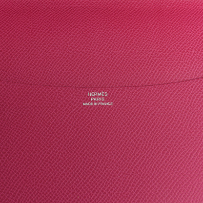 Hermes Epsom Bi-Color Globe Trotter Agenda Cover GM  Tosca Rose Tyrien 6 of 9
