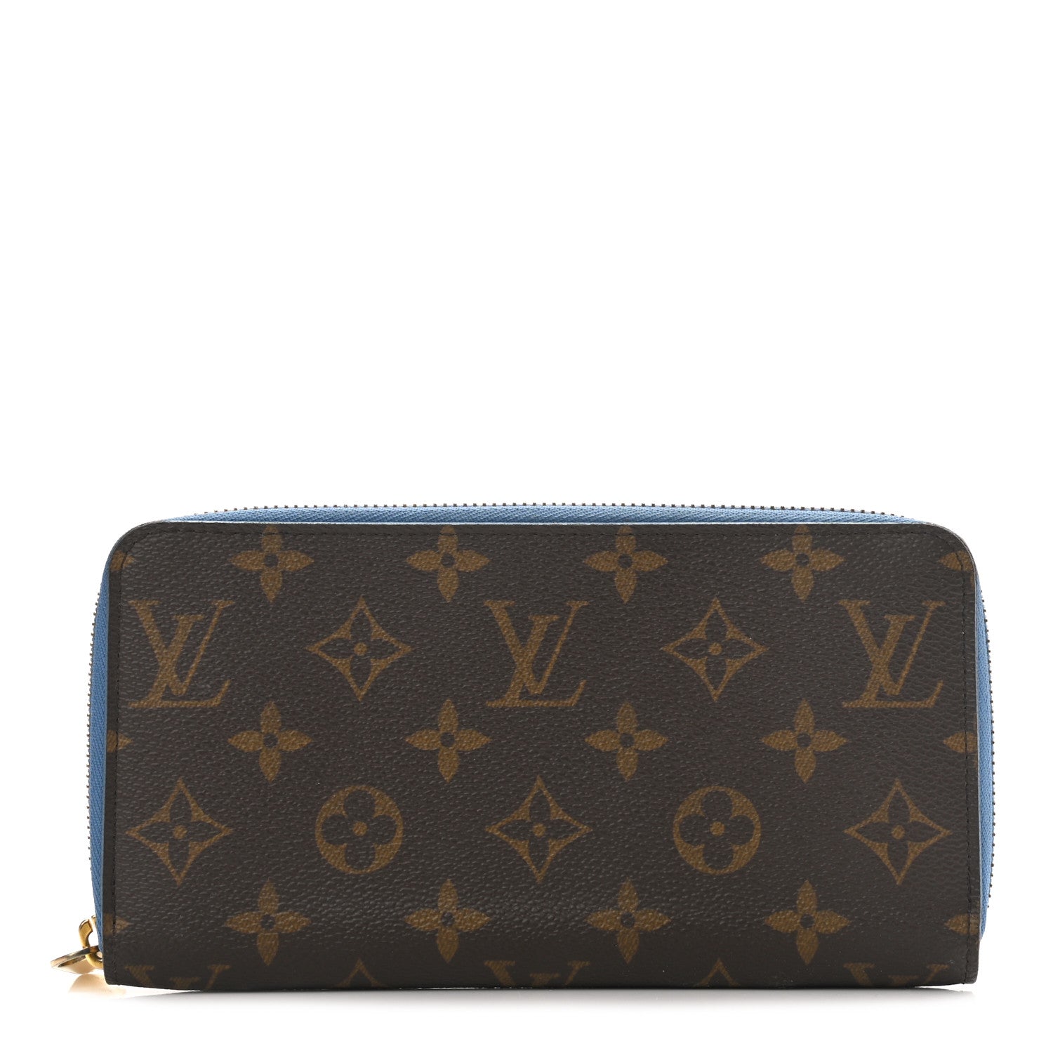 Louis Vuitton Monogram Zippy Wallet Blue Jean 1 of 8