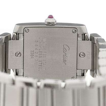 Cartier Stainless Steel 25mm Tank Francaise Quartz Watch 4 of 4