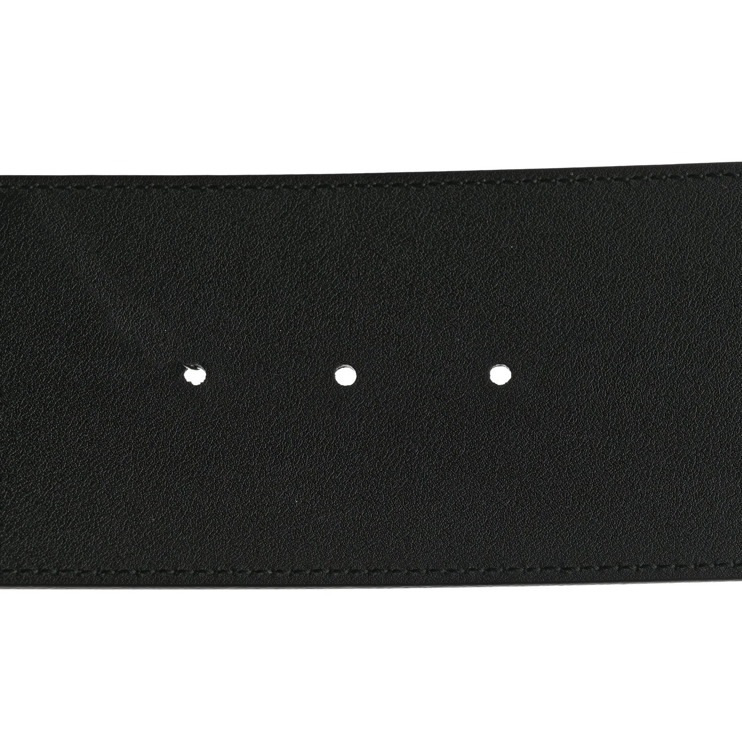 Gucci Moon Calfskin Pearl Double G 70mm Belt 90 36 Black Cream 4 of 5