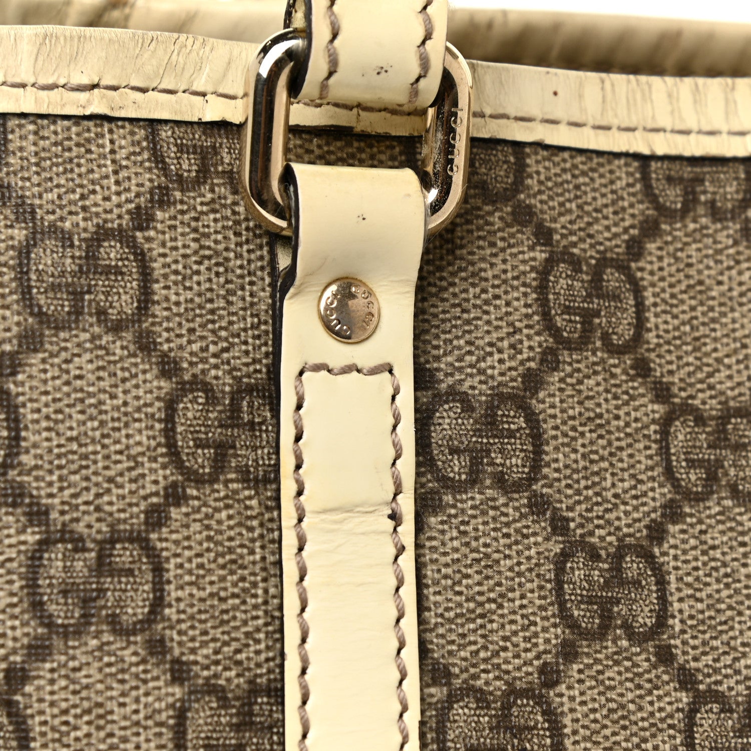 Gucci GG Plus Monogram Medium Joy Tote Off White 27 of 35