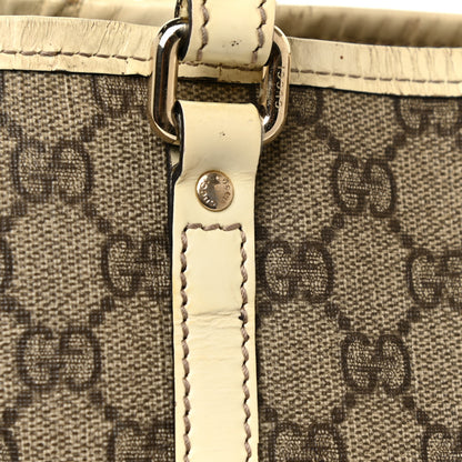 Gucci GG Plus Monogram Medium Joy Tote Off White 27 of 35