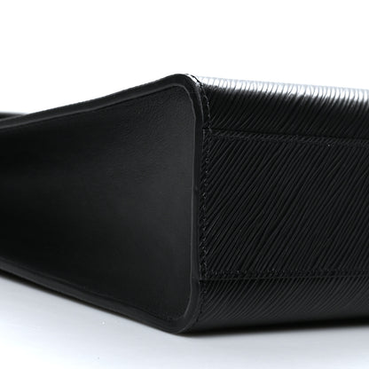 Louis Vuitton Epi Sac Plat PM Black 7 of 9