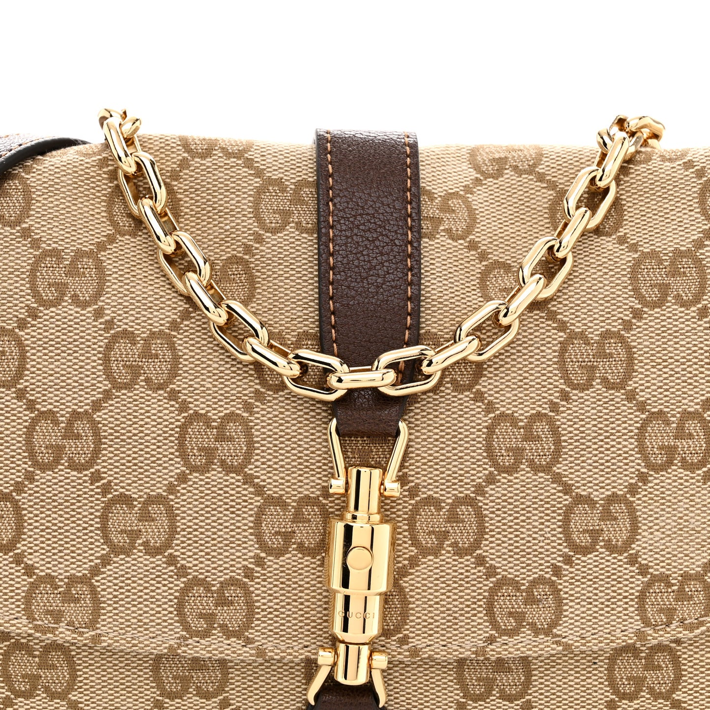 Monogram Medium Aperitivo Shoulder Bag  Sand Brown