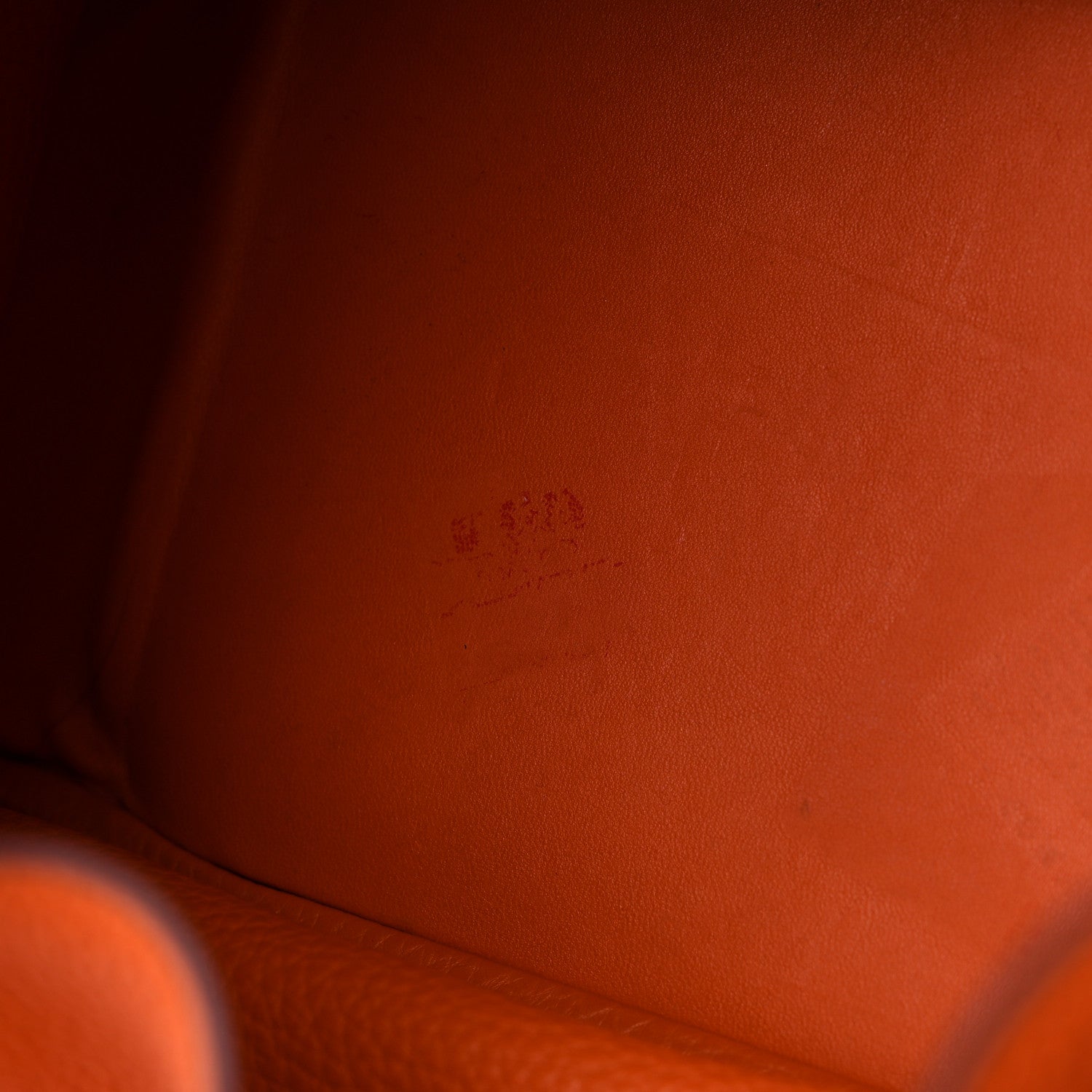 Hermes Taurillon Clemence Lindy 34 Orange 12 of 14