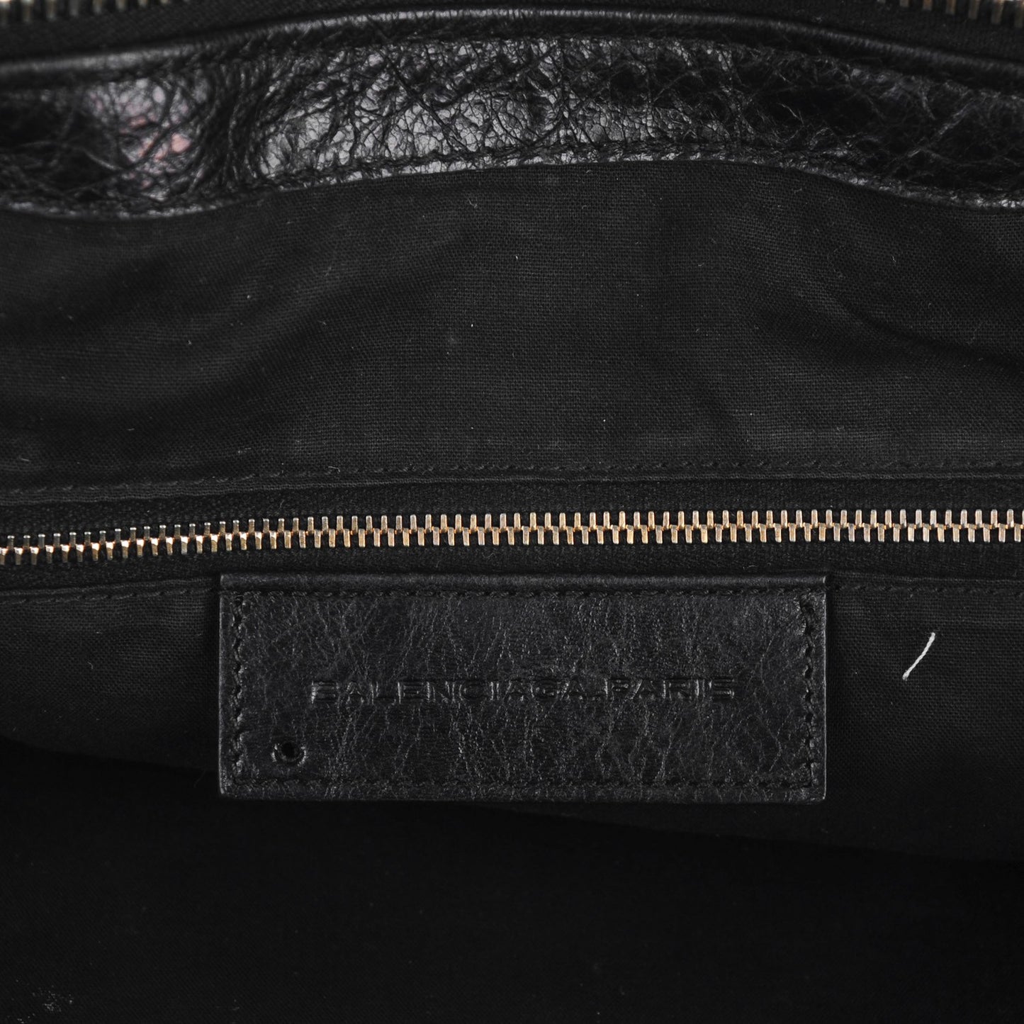 Agneau Giant 12 Rose Gold Hardware Work Black