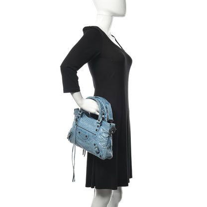 Balenciaga Agneau Classic Hardware First Sky Blue 2 of 13