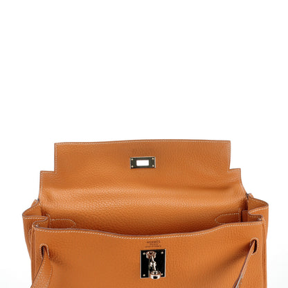 Hermes Fjord Kelly Retourne 32 Natural Sable 18 of 25