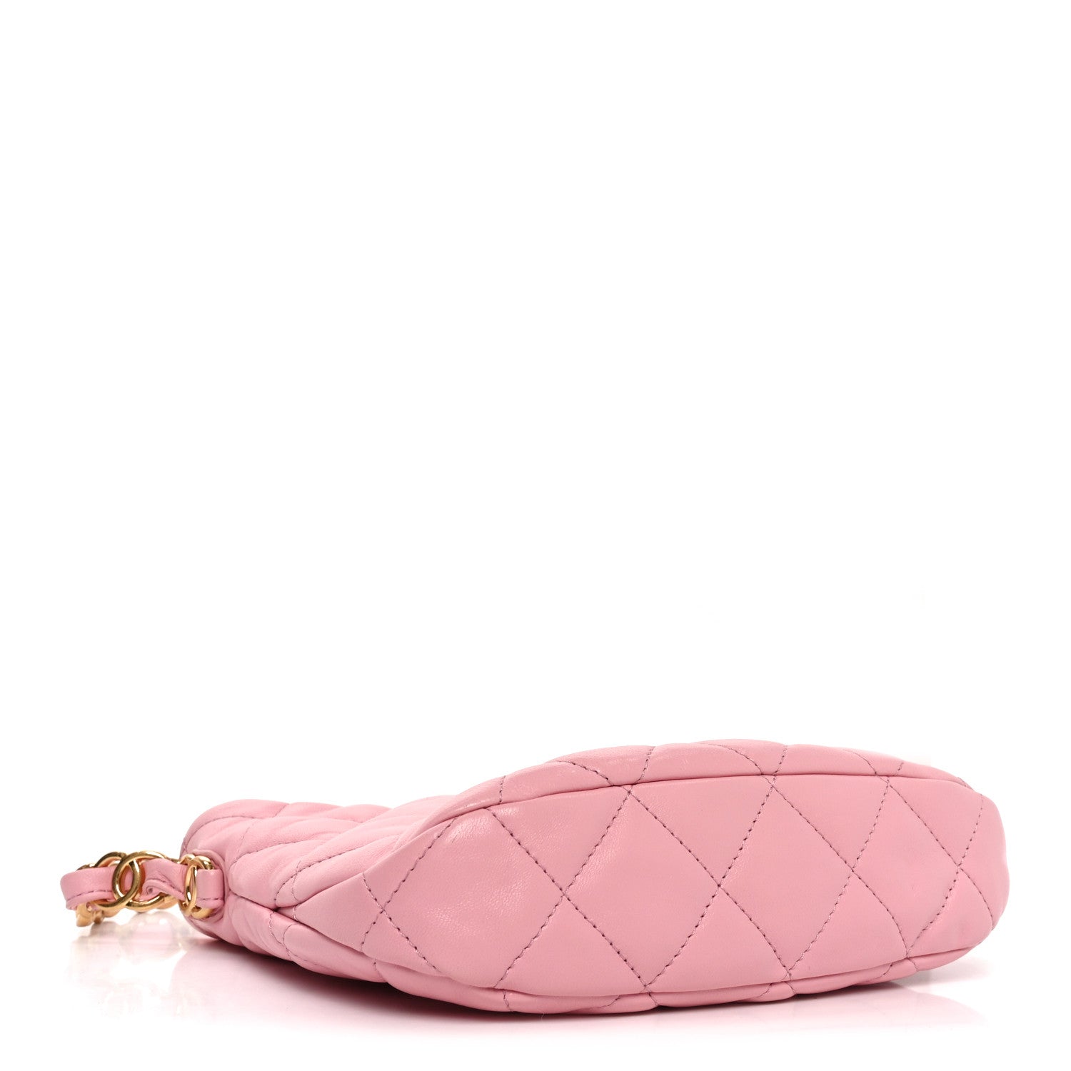 Chanel Lambskin Quilted CC Links Hobo Light Pink 4 of 11