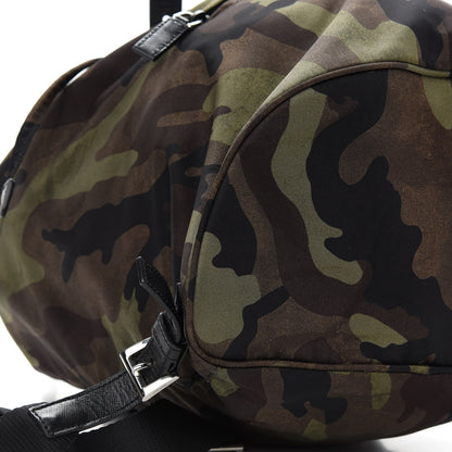 Prada Tessuto Nylon Camouflage Print Cinch Backpack Mimetico 7 of 8