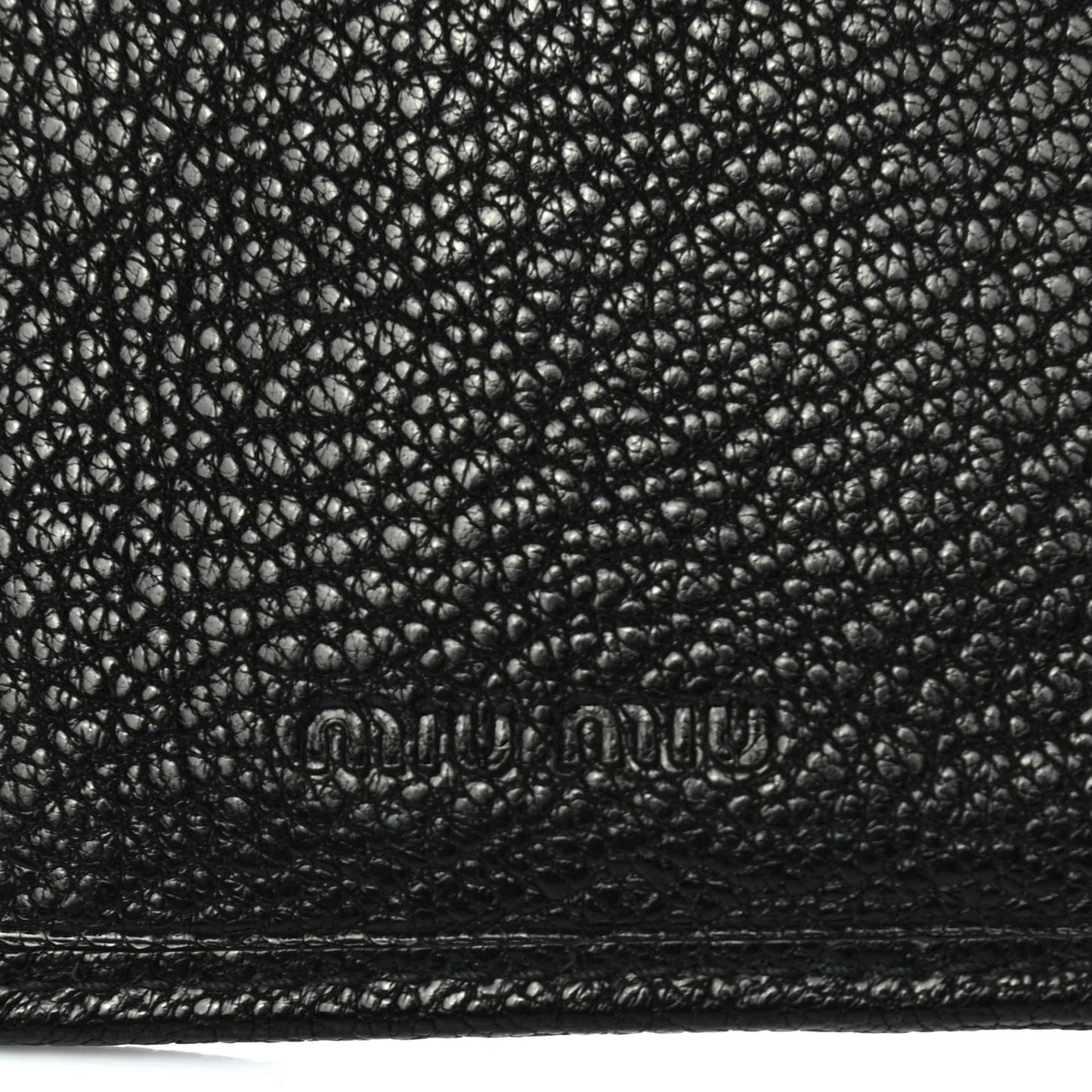 Goatskin Madras Bi-Color Bi-Fold Wallet Rosa Black
